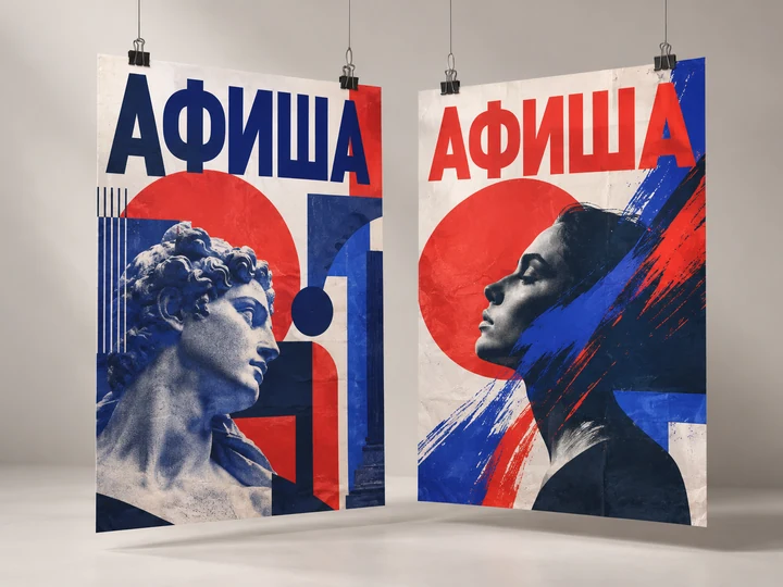 Визуализация: Афиши